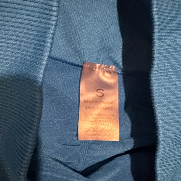 Blue Bike Shorts - Picture 2 of 3